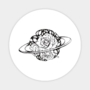 Floral Saturn Magnet